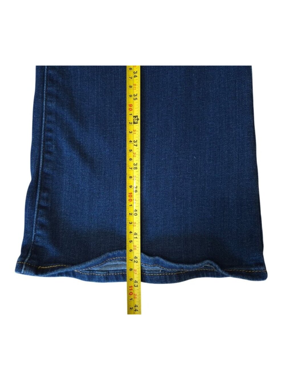 Levi's 726 Flare Jeans Women's Size 33 Blue Stretch Denim Classic Flared Leg - Picture 9 of 9